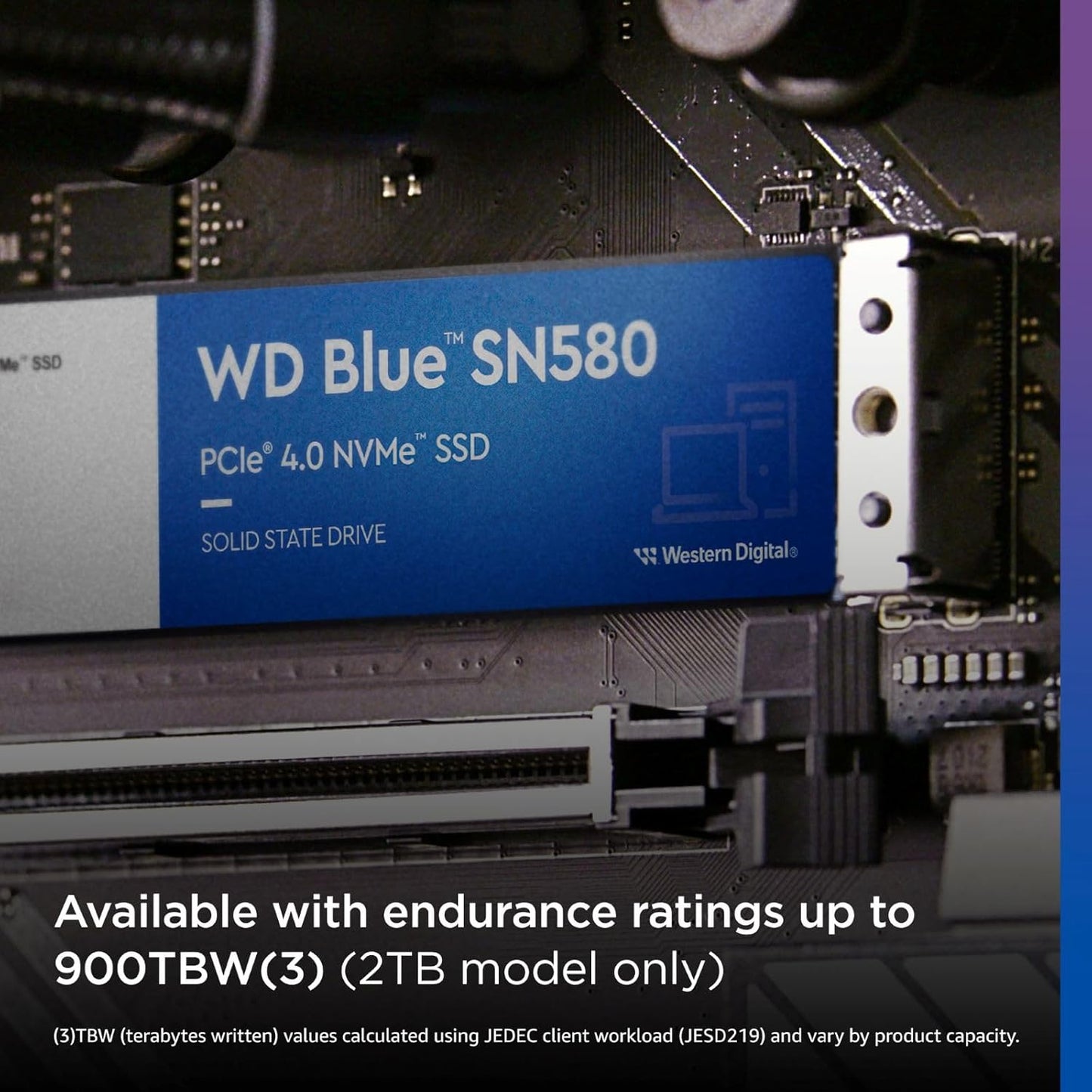 WD Blue SN580 M.2 NVMe Gen4 SSD - up to 2TB