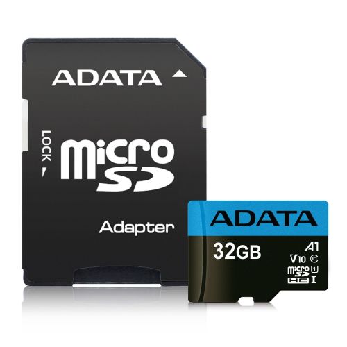 ADATA Premier Class 10 UHS-I MicroSD Card with Adapter - 32GB to 512GB - Tech Syndicate