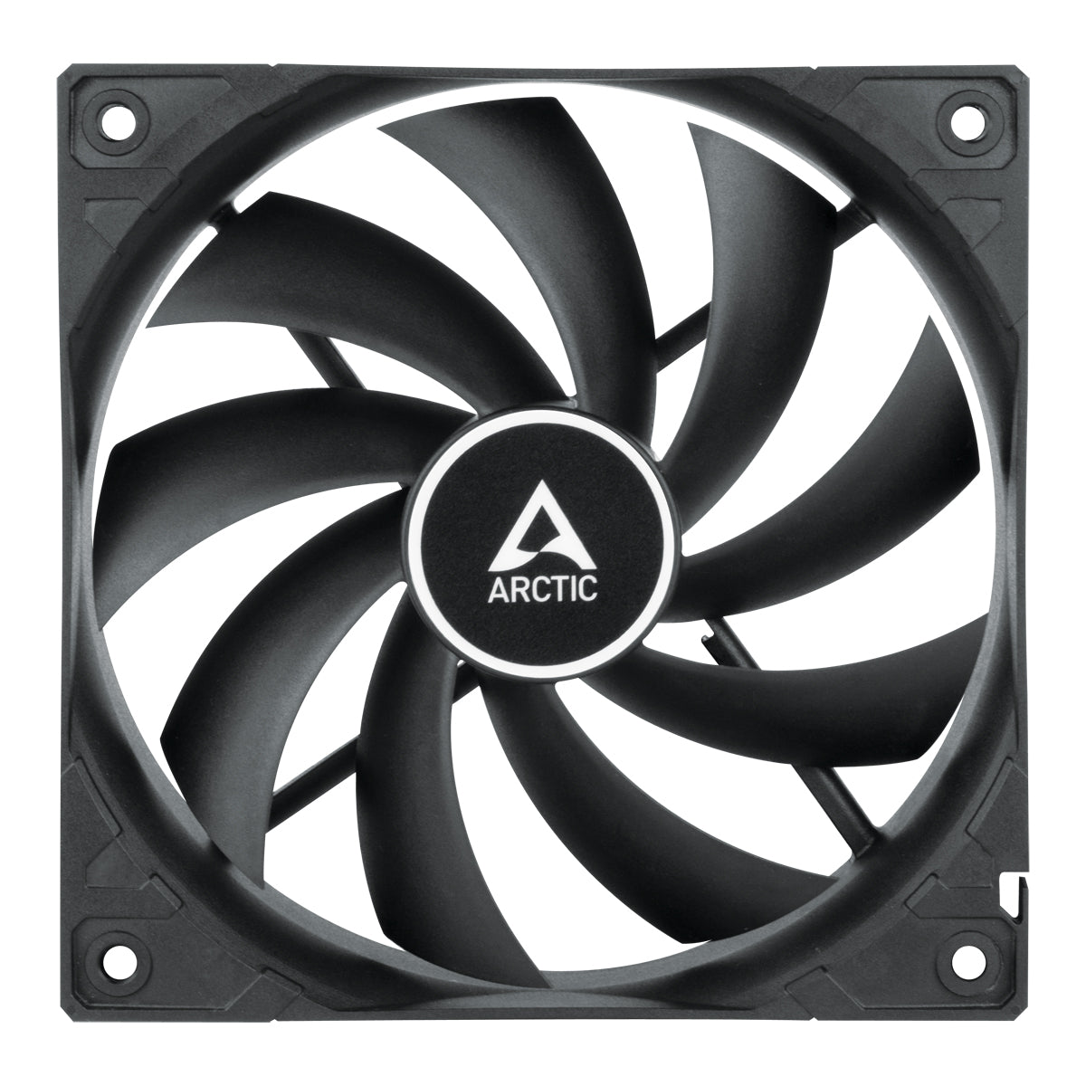 Arctic F12 Low Noise 12cm Case Fan with 9 Blades & Fluid Dynamic 650 - 1350 RPM - Tech Syndicate