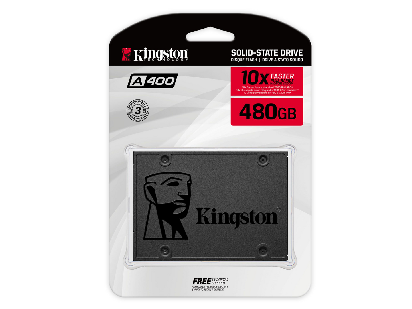 Kingston A400 Series 2.5" SATA3 SSD - 120GB to 960GB - Tech Syndicate