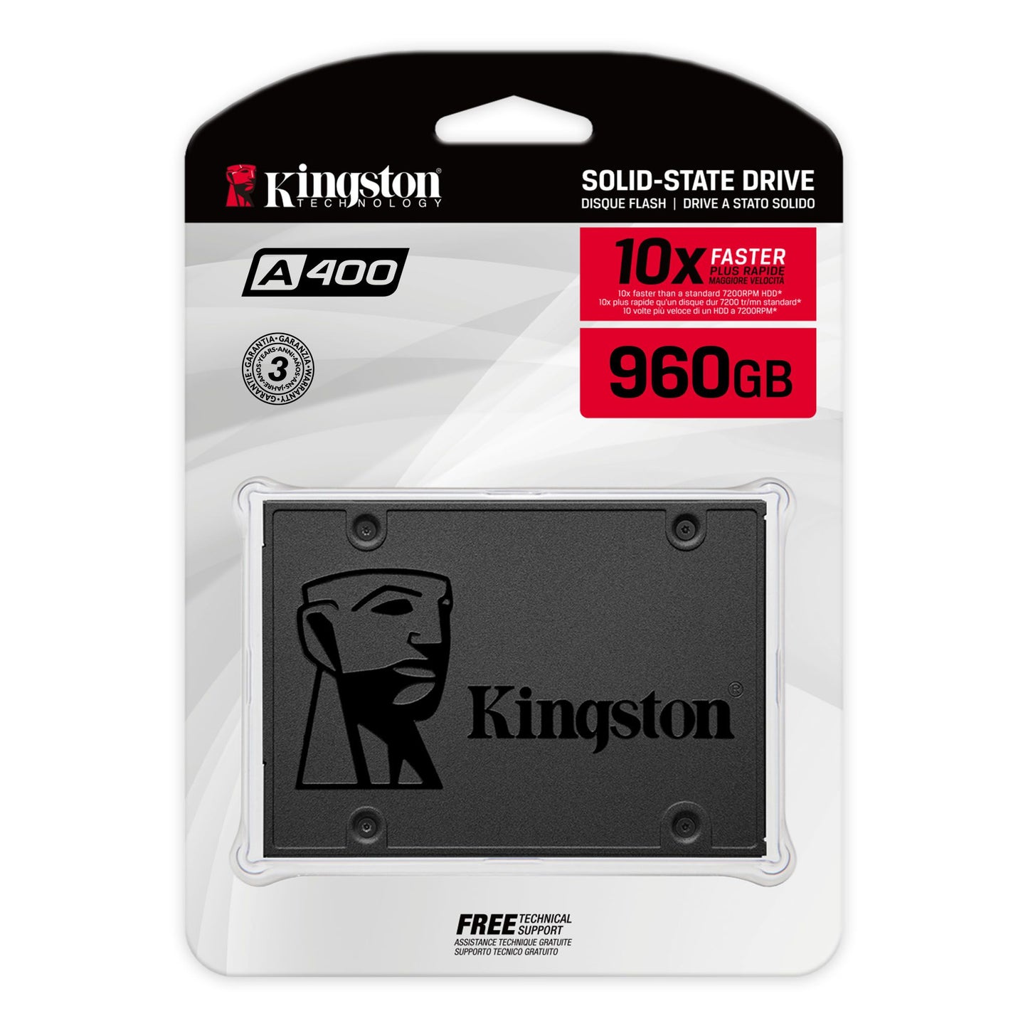 Kingston A400 Series 2.5" SATA3 SSD - 120GB to 960GB - Tech Syndicate