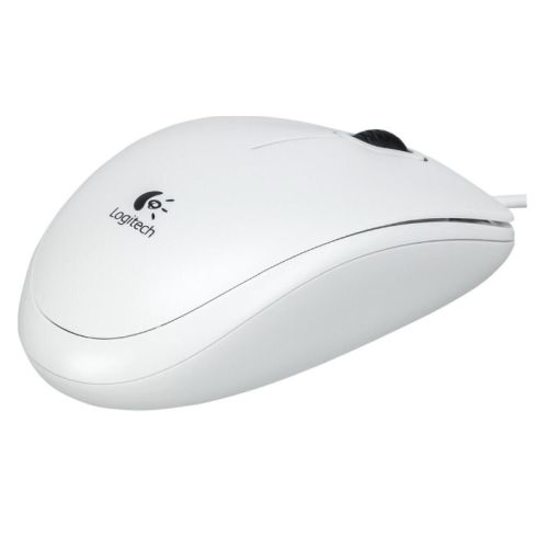 Logitech B100 Wired USB Optical Mouse Ambidextrous - Tech Syndicate