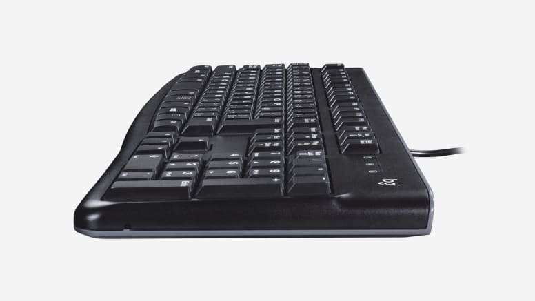 Logitech K120 USB Low Profile Wired Keyboard - Tech Syndicate