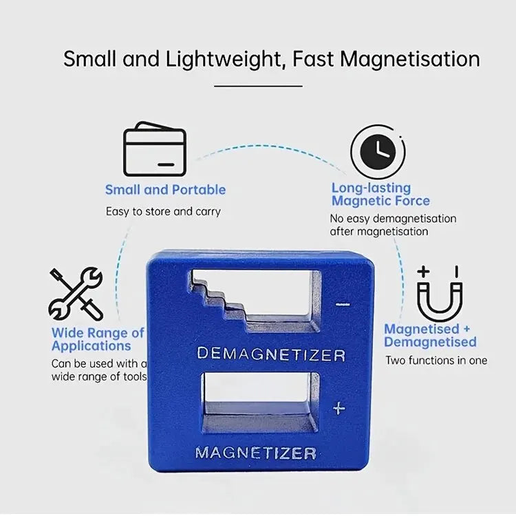 Screwdriver Tip Magnetizer and Demagnetizer - Tech Syndicate