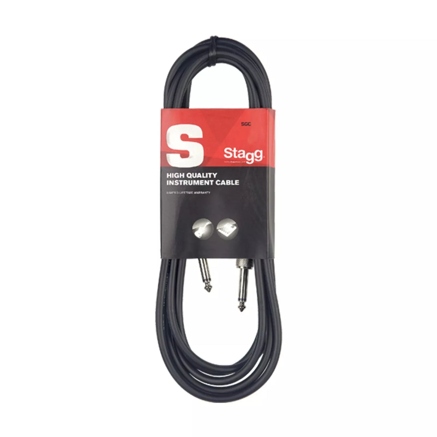 Stagg SGC Instrument Jack to Jack Cable - Tech Syndicate