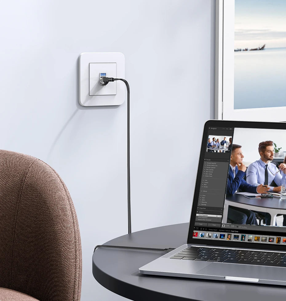Ugreen Cat6 Ggabit Ethernet Cable up to 1000 MBps - Tech Syndicate