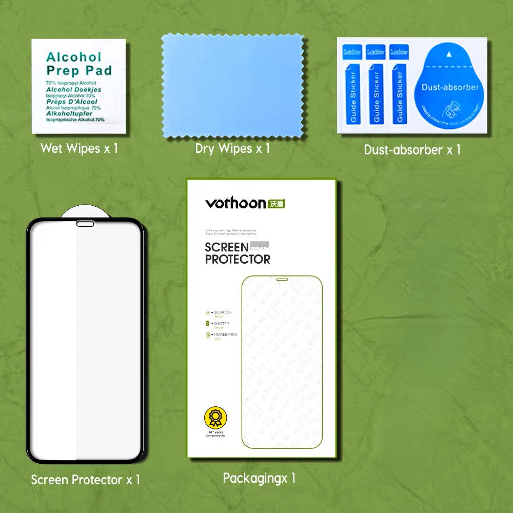 Vothoon Tempered Protective Glass for iPhone 13 - Tech Syndicate