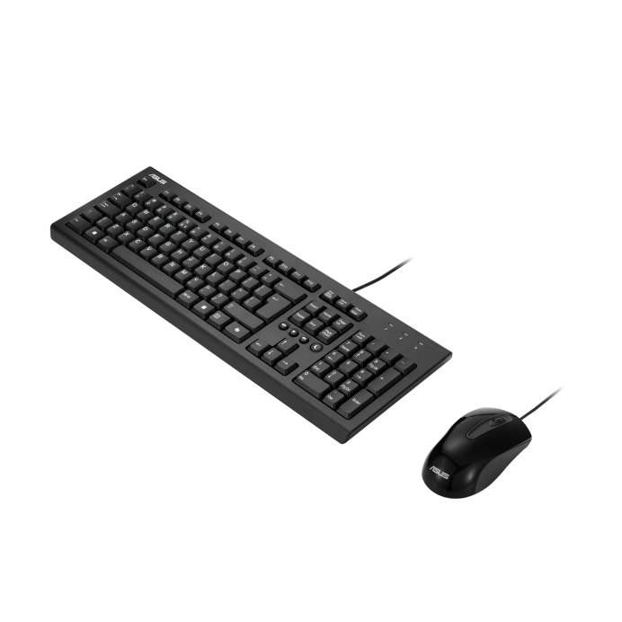Asus U2000 USB Wired Keyboard and 1000 DPI Mouse Set