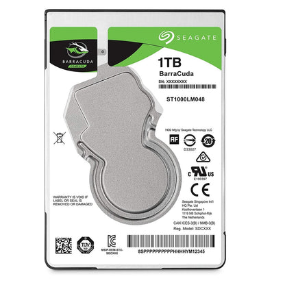 Seagate 2.5" BarraCuda Hard Drive 5400RPM 7mm with up to 2TB - Tech Syndicate 