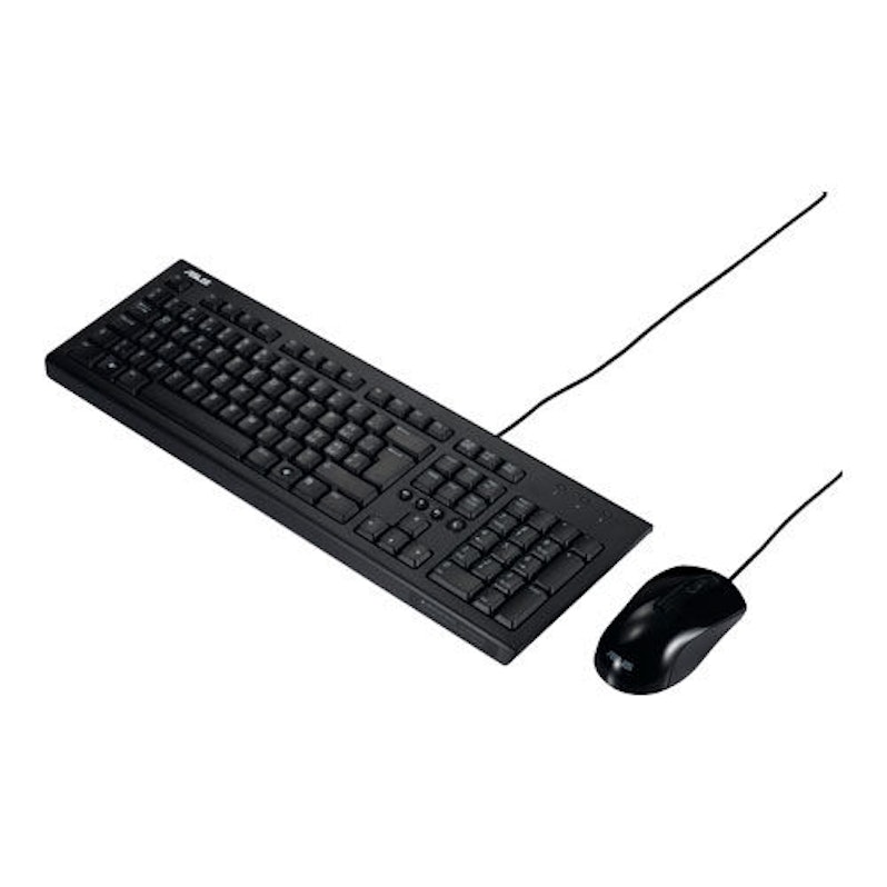 Asus U2000 USB Wired Keyboard and 1000 DPI Mouse Set - Tech Syndicate 