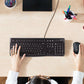 Logitech K120 USB Low Profile Wired Keyboard - Tech Syndicate 