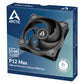 Arctic P12 Max High-Performance 12cm PWM Case Fan with Dual Ball Bearing 200-3300 RPM - Tech Syndicate 