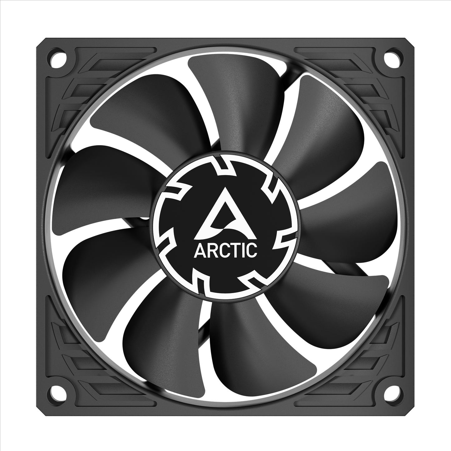 ARCTIC P8 Slim 8cm PWM PST Case Fan w/ Cable Splitter & Fluid Dynamic 300-3000 RPM