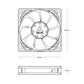 ARCTIC P8 Slim 8cm PWM PST Case Fan w/ Cable Splitter & Fluid Dynamic 300-3000 RPM