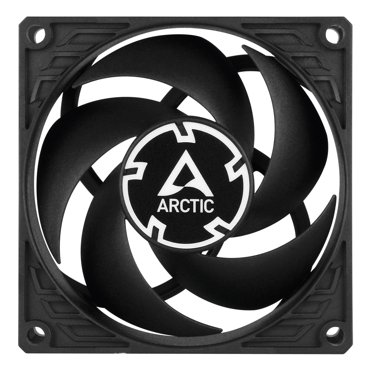 Arctic P8 8cm Pressure Optimised PWM PST Case Fan w Cable Splitter & Fluid Dynamic 200-3000 RPM