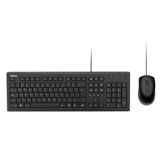 Asus U2000 USB Wired Keyboard and 1000 DPI Mouse Set