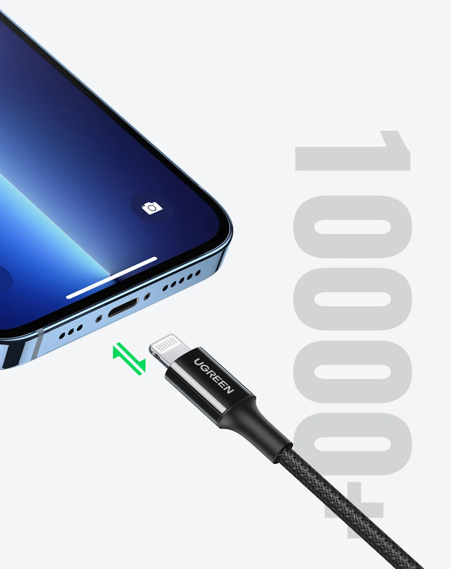 UGREEN MFi-Certified charging USB C to Lightning Cable for iPhone & iPad - Tech Syndicate 