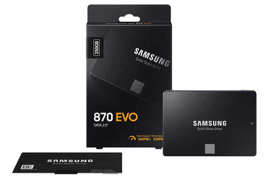 Samsung 870 EVO SSD 2.5" SATA3 with speeds of 560/530 MBs - Tech Syndicate
