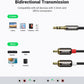 Ugreen 3.5mm to 2RCA HiFi Stereo Y Split Adapter with Copper Shell up to 3 M - Tech Syndicate 