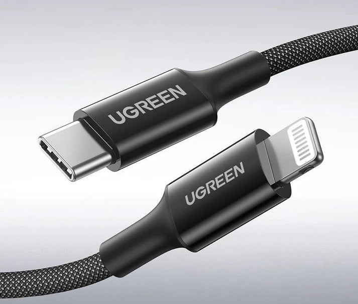 UGREEN MFi-Certified charging USB C to Lightning Cable for iPhone & iPad - Tech Syndicate 