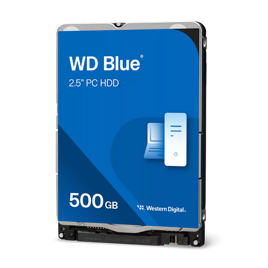 WD 2.5" Blue Mobile Hard Drive 5400RPM 7mm up to 2TB - Tech Syndicate