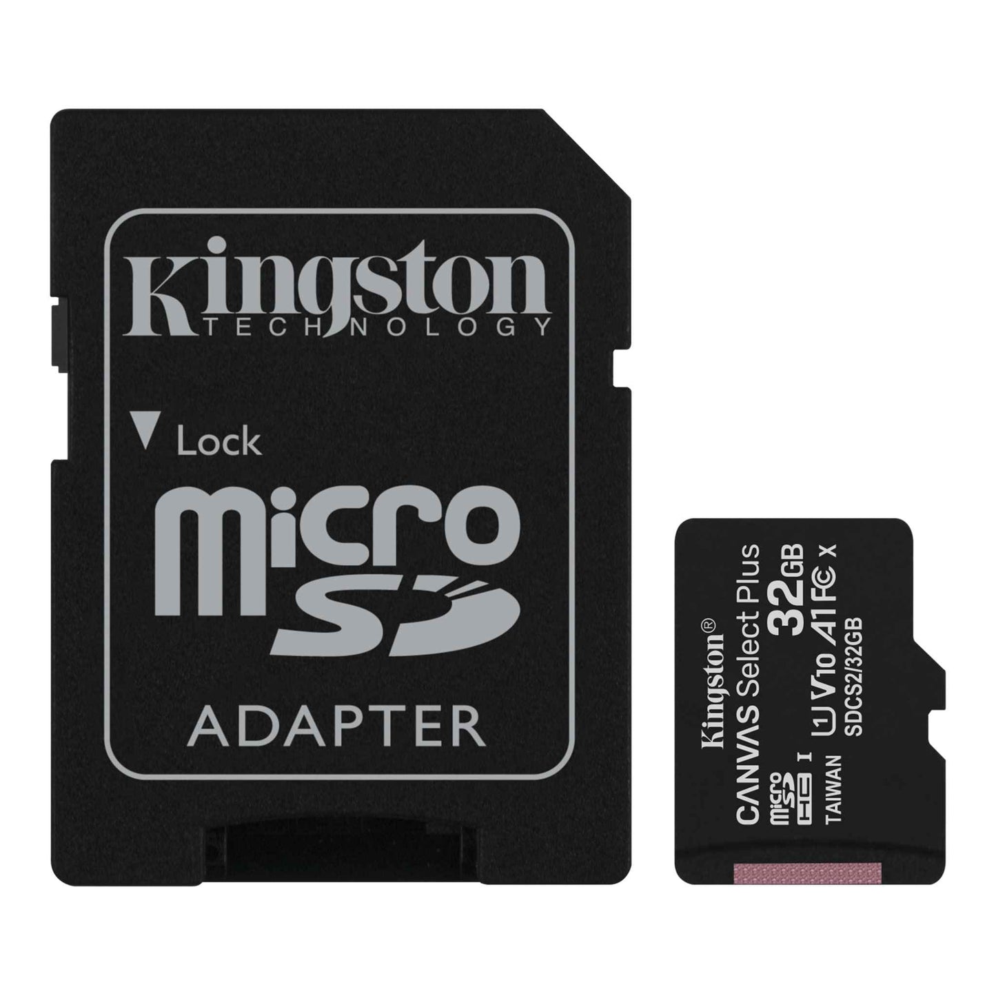 Kingston Canvas Select Plus Micro SD Card with SD Adapter, UHS-I Class 10 - Tech Syndicate 