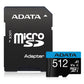 ADATA Premier Class 10 UHS-I MicroSD Card with Adapter - 32GB to 512GB - Tech Syndicate 