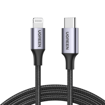 UGREEN MFi-Certified charging USB C to Lightning Cable for iPhone & iPad - Tech Syndicate 