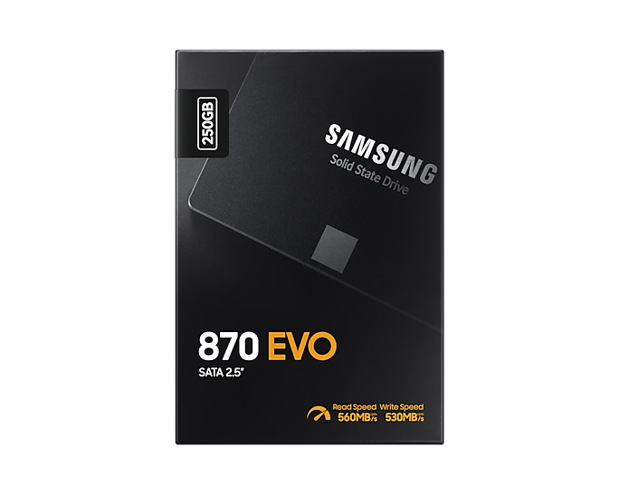 Samsung 870 EVO SSD 2.5" SATA3 with speeds of 560/530 MBs - Tech Syndicate 