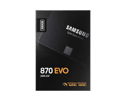 Samsung 870 EVO SSD 2.5" SATA3 with speeds of 560/530 MBs - Tech Syndicate 