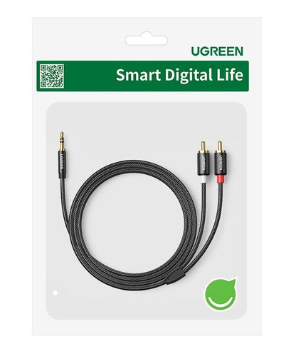 Ugreen 3.5mm to 2RCA HiFi Stereo Y Split Adapter - Tech Syndicate 