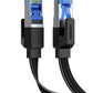 UGREEN CAT8 RJ45 Braided Flat Ethernet Cable - 1 Metre - Tech Syndicate 