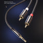 Ugreen 3.5mm to 2RCA HiFi Stereo Y Split Adapter - Tech Syndicate 