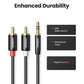 Ugreen 3.5mm to 2RCA HiFi Stereo Y Split Adapter - Tech Syndicate 
